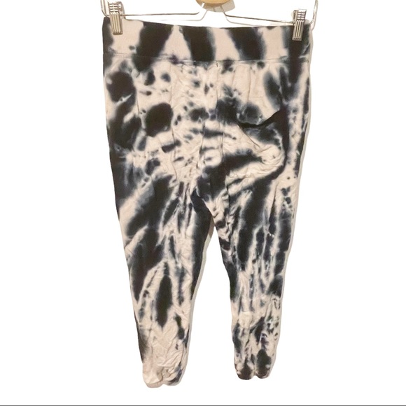 Young Fabulous Broke Size Small Blue Tie Dye Pull on Sweatpants Lounge - Picture 4 of 4